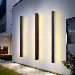 Outdoor Waterproof LED Wall Lamp AC85-245V Suitable for Villa Courtyard Garden Exterior Wall Porch Corridor Lighting Fixtures